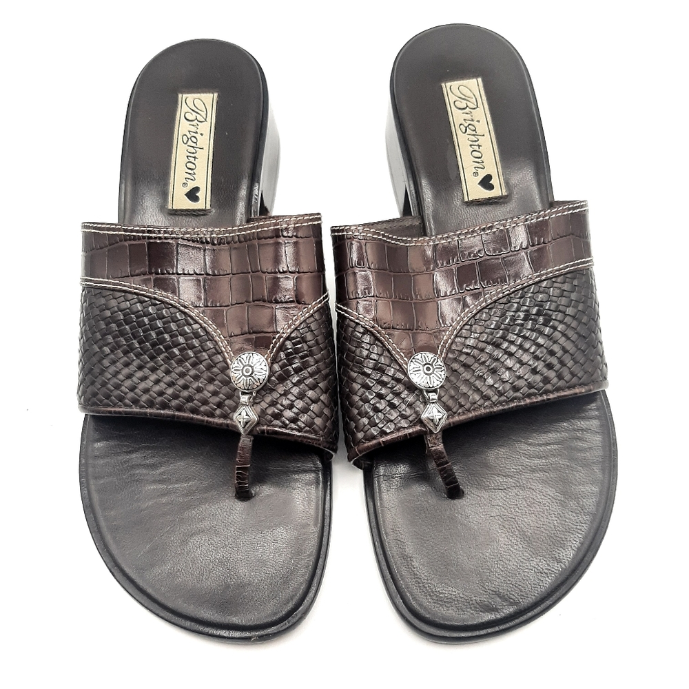 Brighton "Malory" Slide-on Mule Sandals